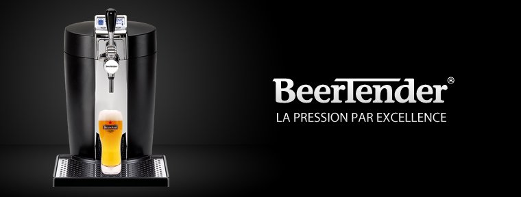 Fût de bière BeerTender : un système des groupes Heineken et SEB